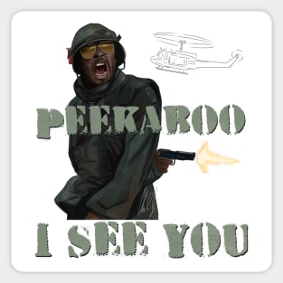 Tropic Thunder: Peekaboo Sticker